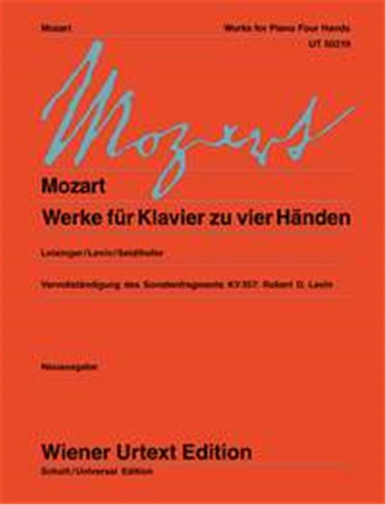 Werke Fur Klavier 4H.
